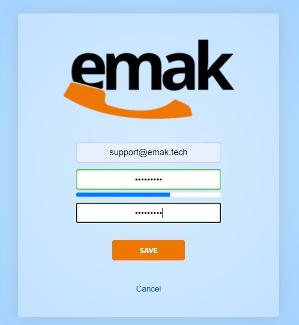 EMAK's Portal User Account Password Reset 11