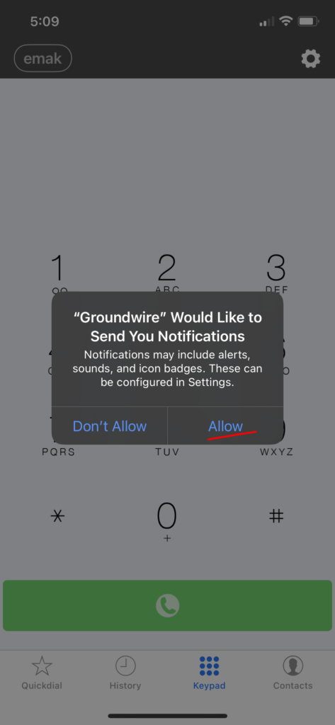 Application mobile Groundwire par Acrobits pour iPhone ou Android 29