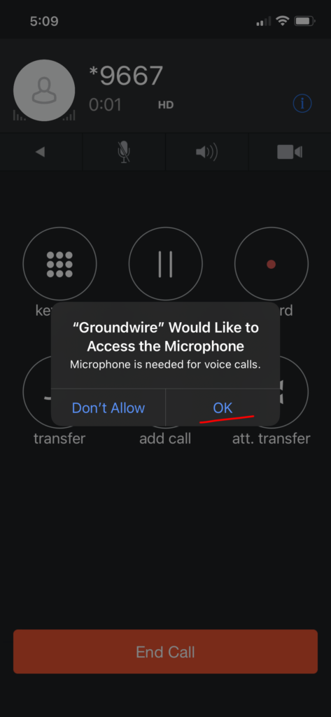 Application mobile Groundwire par Acrobits pour iPhone ou Android 17