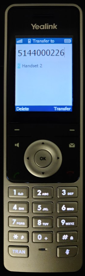 Yealink Call Transfer 48